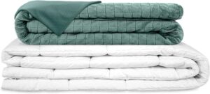 GRAVITY Weighted Blanket Original 4KG 135x200 Christmas Green