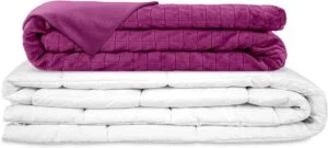 GRAVITY Weighted Blanket Original 8KG 135x200 Purple Wine