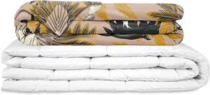 GRAVITY Weighted Blanket Original 8KG 135x200 Greek Floral