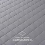 Cuadros de 8,5 cm de la manta lastrada Blumtal