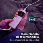 Mando LCD extraíble de la manta Cecotec HeatConfort Weighted