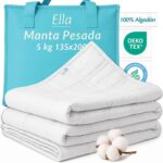 Ella manta lastrada de algodón