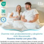 Pareja con la manta lastrada Ella
