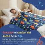 Niño durmiendo con la manta de peso Vonia